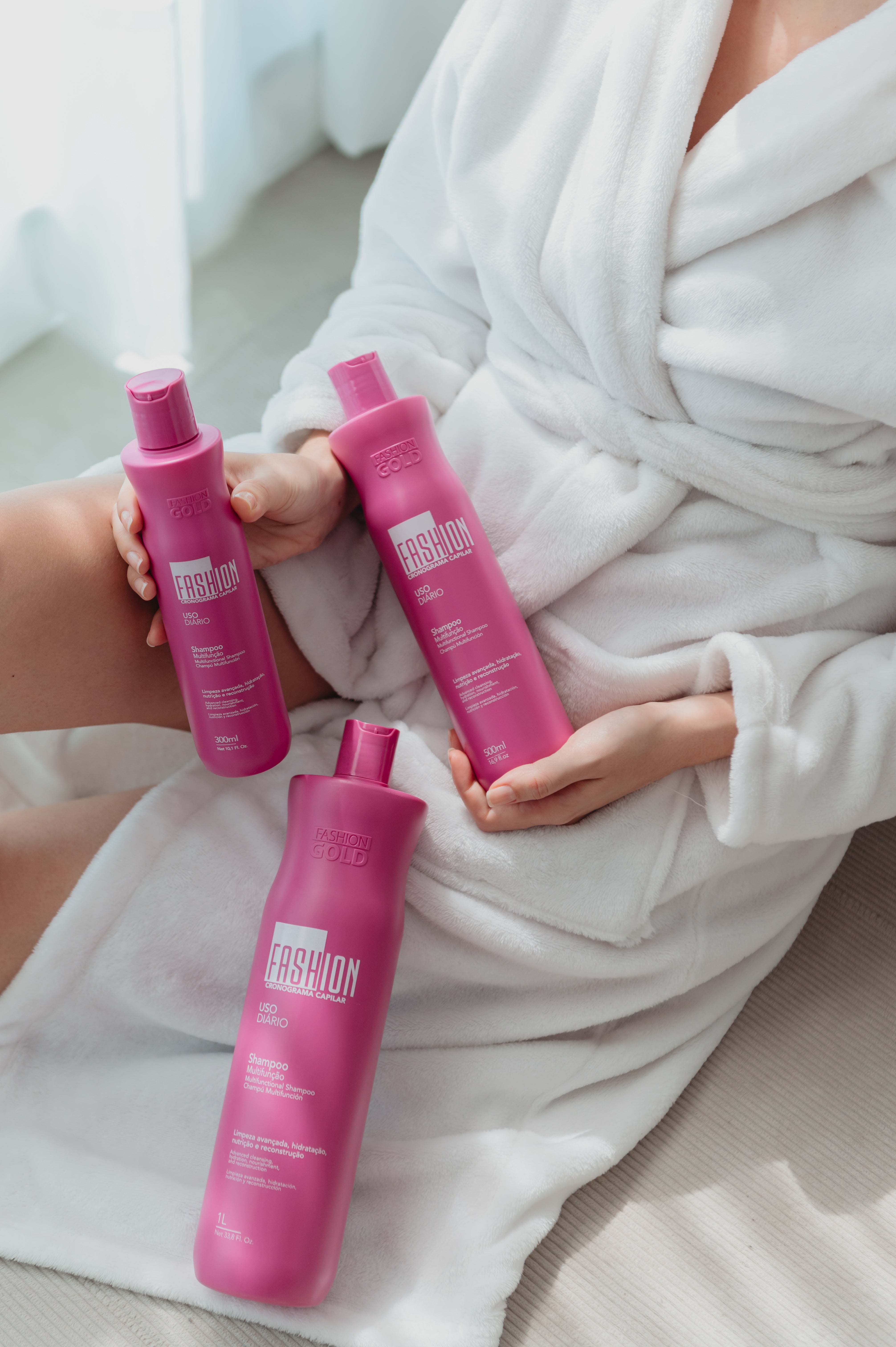 Fashion Gold - Cronograma Shampoo – 500 ml